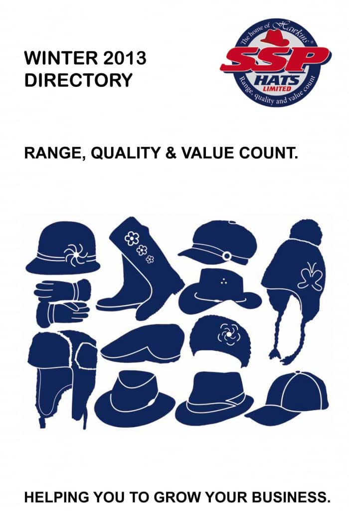 SSP Hats Winter 2013 wholesale directory