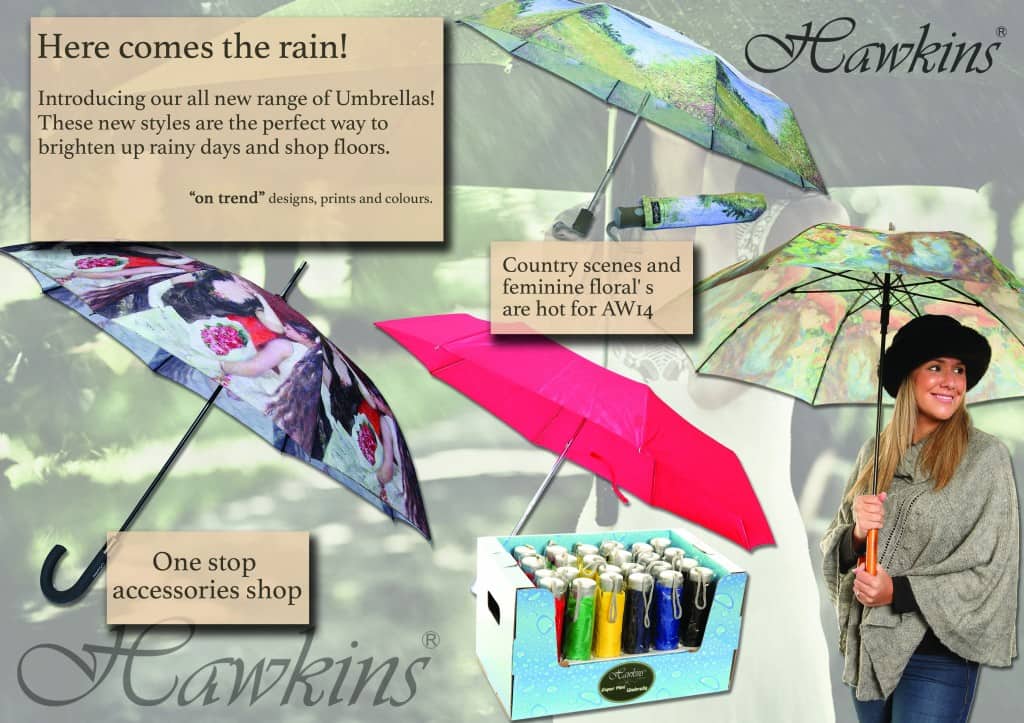 New umbrellas