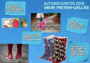 Autumn/winter wellies sneak preview