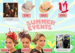 Summer events banner