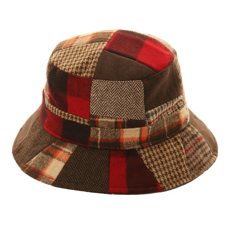 h88 - unisex patchwork bush hat